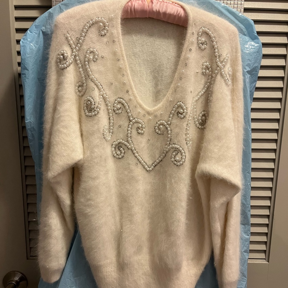 Holiday Fancy feminine beautiful sweater!